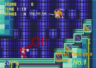 And I thought Sonic got on Knuckles' nerves...